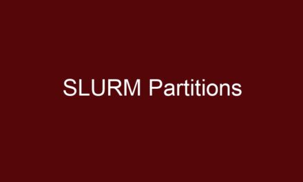 SLURM Partitions